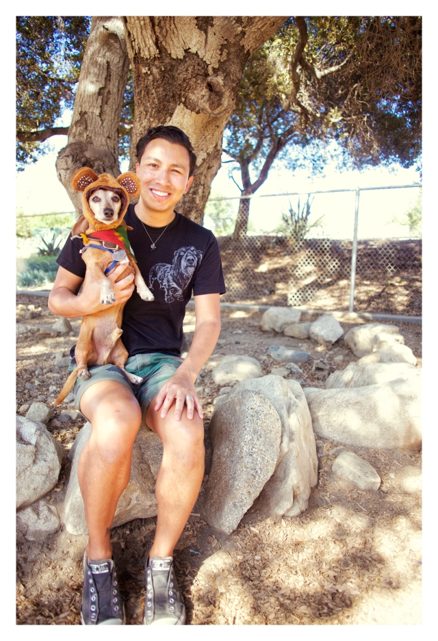 Rufus & Dad | October 2014.  Photo by: Johnny Ortez-Tibbels ©